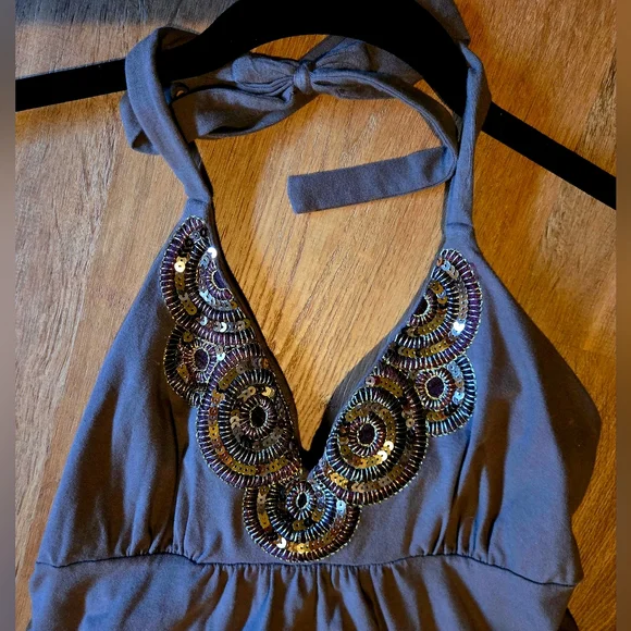 Embellished Halter Top - Picture 7 of 7
